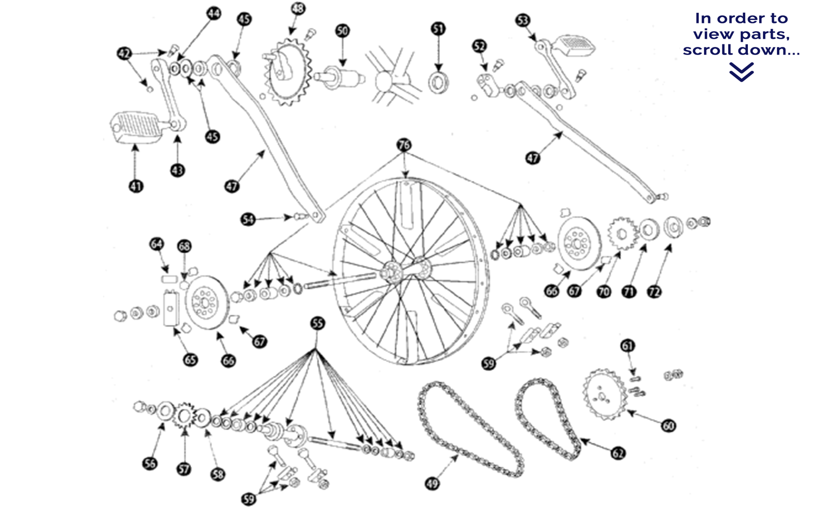 Bicycle Chain Parts Diagram